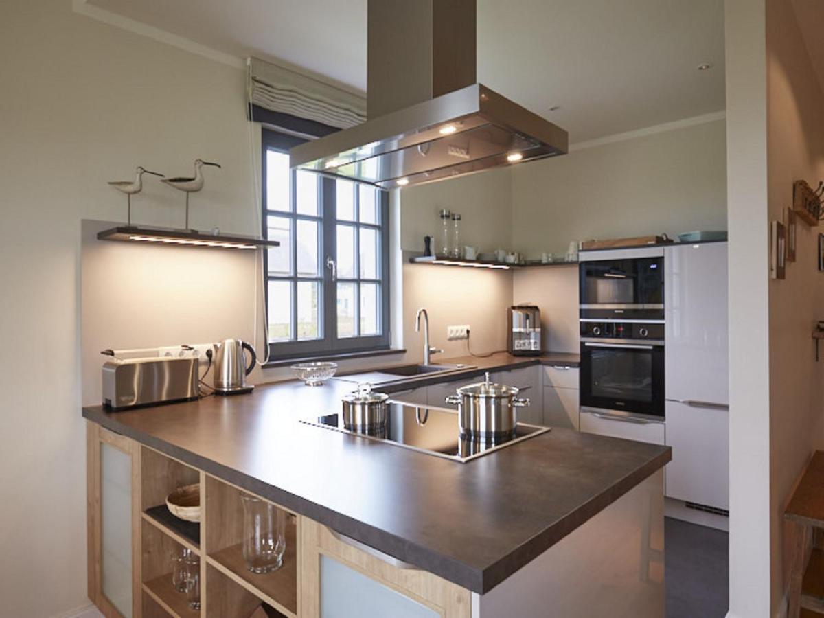 Reetland Am Meer - Premium Reetdachvilla Mit 3 Schlafzimmern, Sauna Und Kamin E19 Дранске Экстерьер фото
